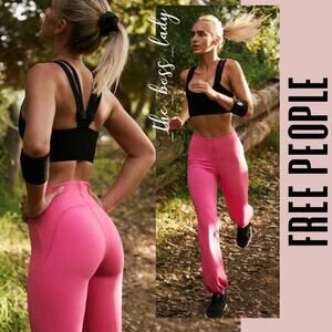 Free People pants yoga activewear sportswear leggings NWOT